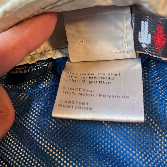 Women's Blue Utility Jacket - Picture 11 of 14